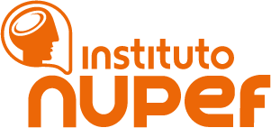 logo do Instituto Nupef na cor laranja