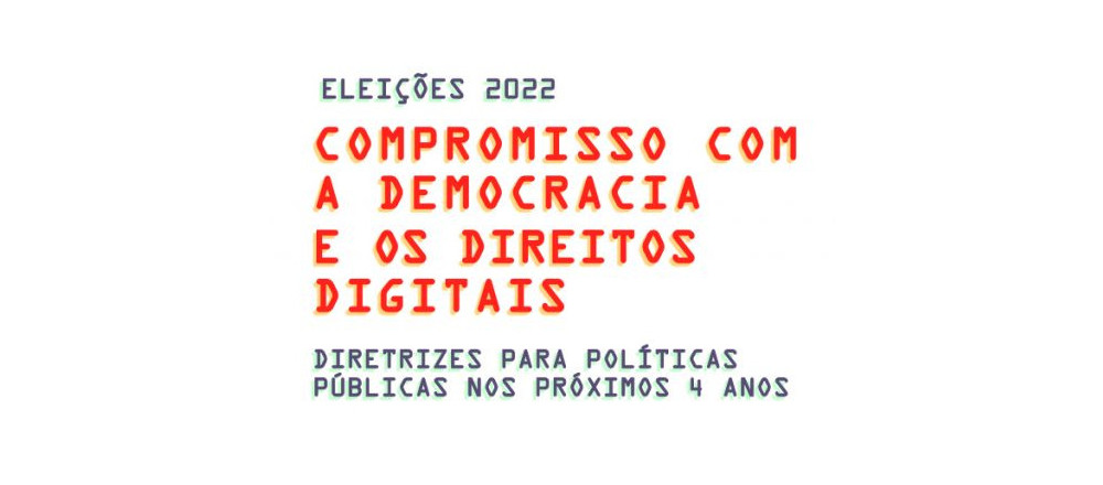 Chamado da CDR às candidaturas sobre democracia e direitos digitais