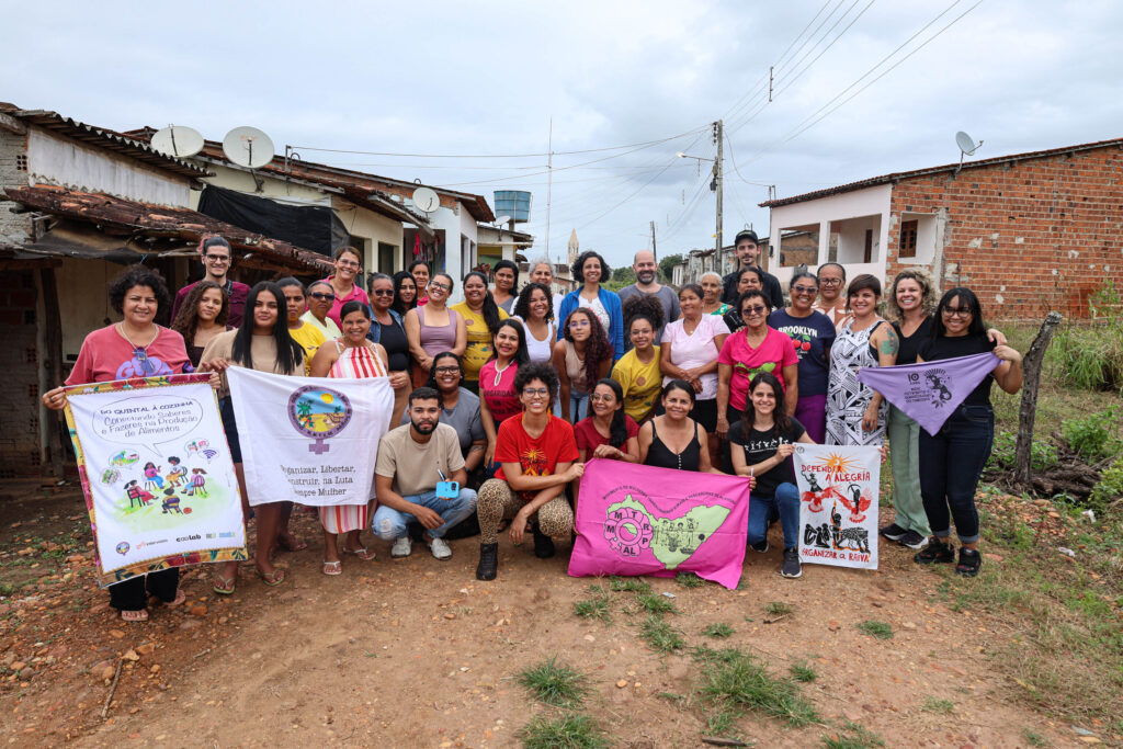 Participantes do primeiro campo do Projeto Semeando Redes Resilientes